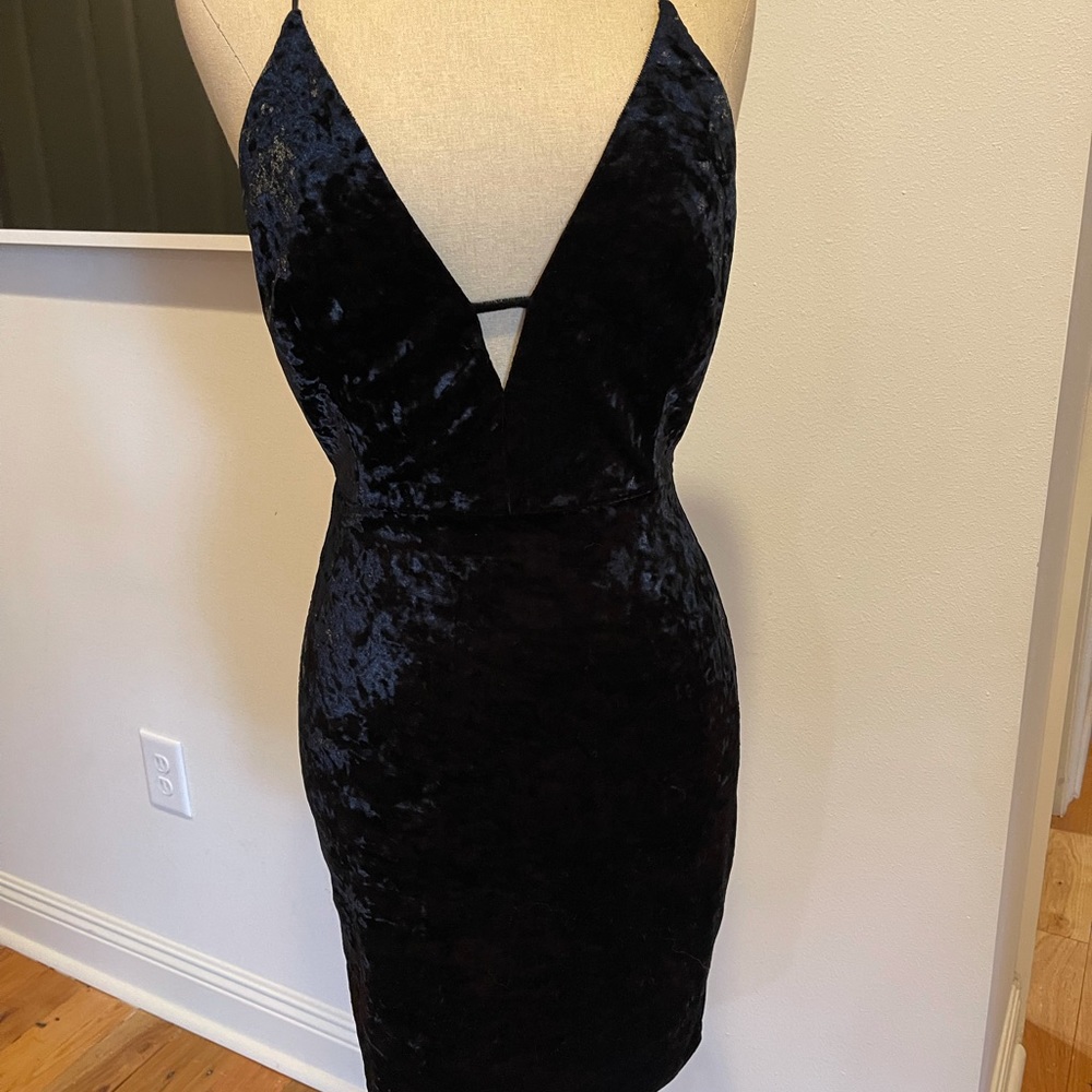 Lush Velvet Black dress